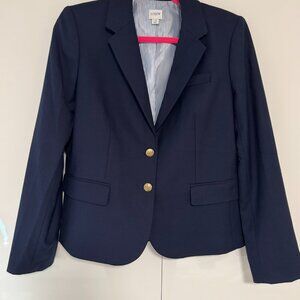J.Crew Navy Tailored Blazer (NWOT)— Size 10